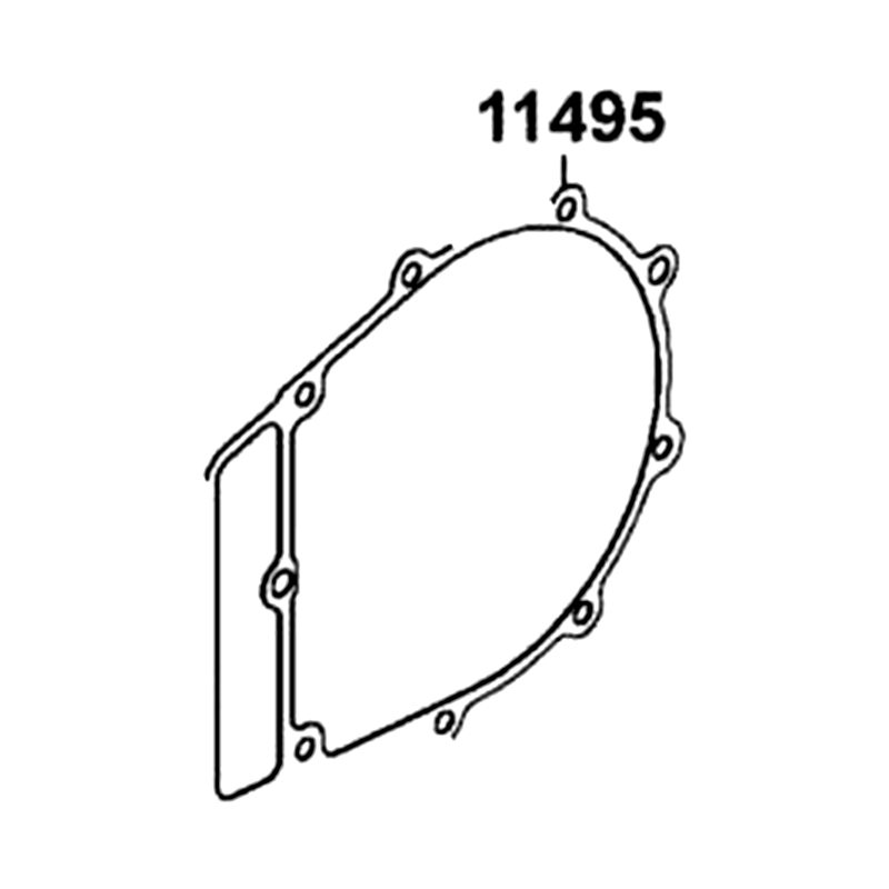 11495-LDB5-E00 GASKET, CLUTCH COVER A — diagram cutout
