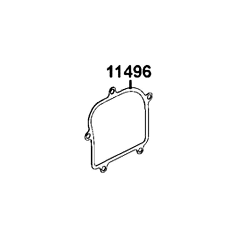 11496-LDB5-E00 GASKET R CASE CAP — diagram cutout