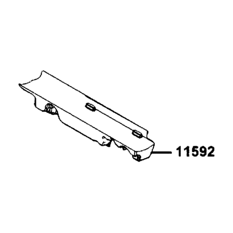 11592-LGC6-E00 RUBBER B INSERT CASE — diagram cutout