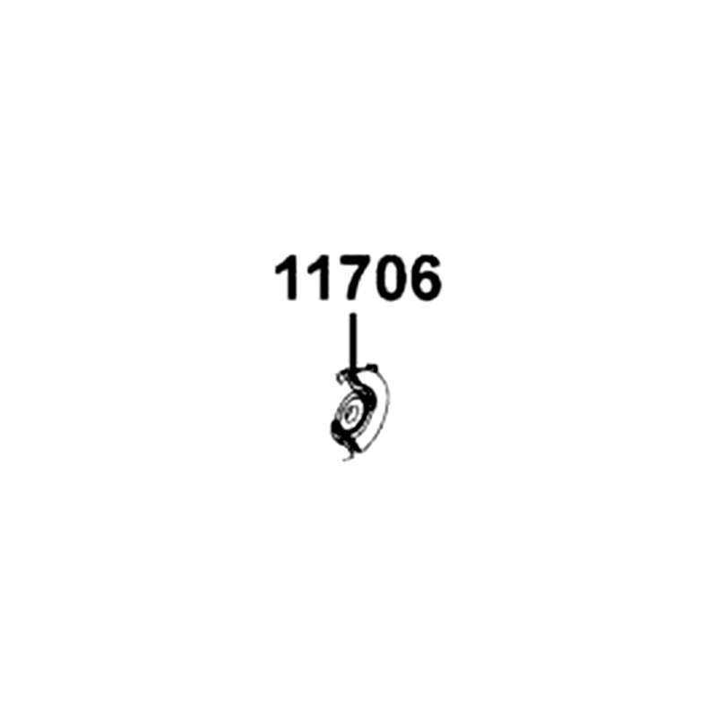 11706-LCA5-E00 RACHET GUIDE STARTING — diagram cutout