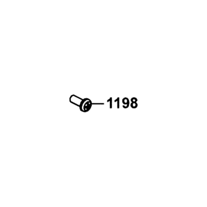 1198-816-2000-3 DRAIN SCREW — diagram cutout