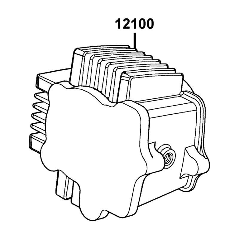 12100-LCA7-C10 CYLINDER COMP — diagram cutout