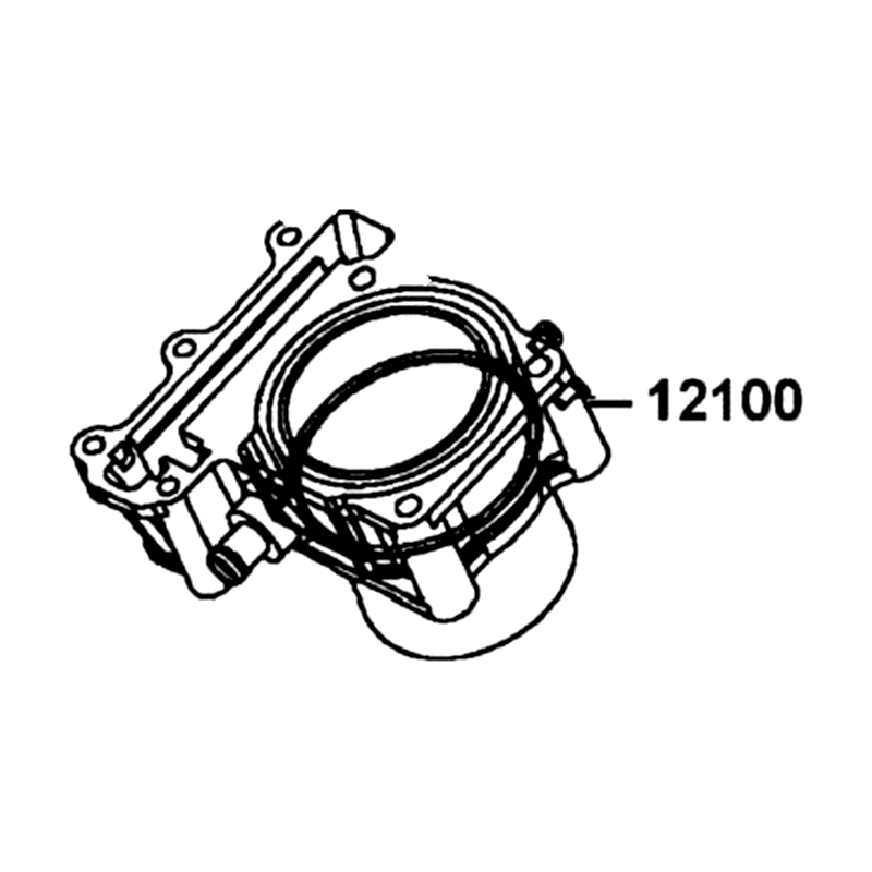 12100-LDB5-E00 CYLINDER COMP — diagram cutout