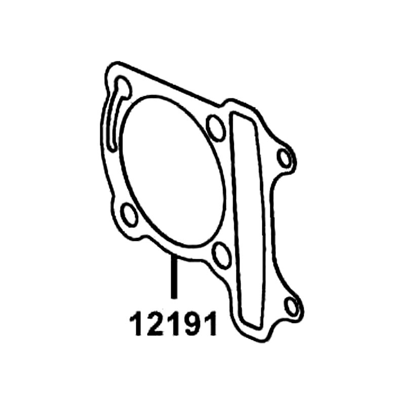 12191-LEA2-900 GASKET, CYLINDER A — diagram cutout
