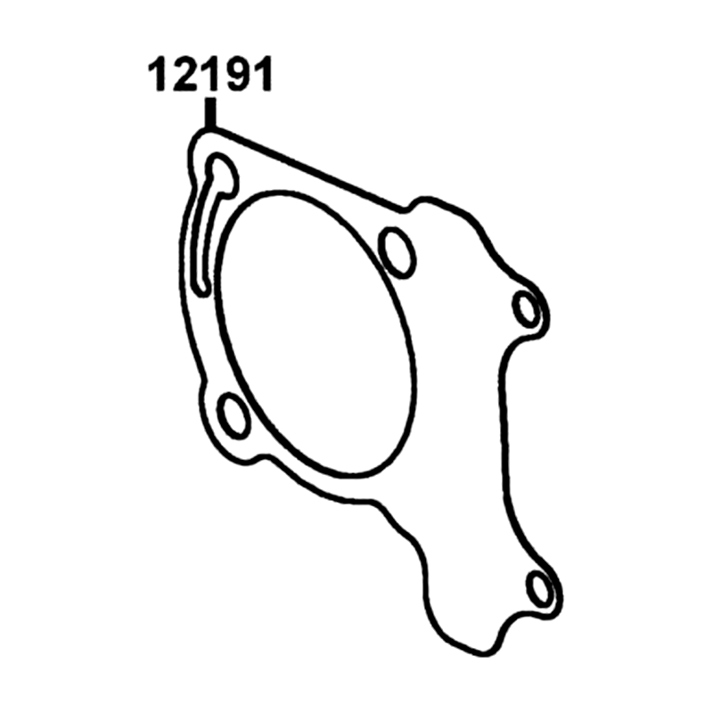 12191-LGS6-E90 GASKET CYLINDER — diagram cutout