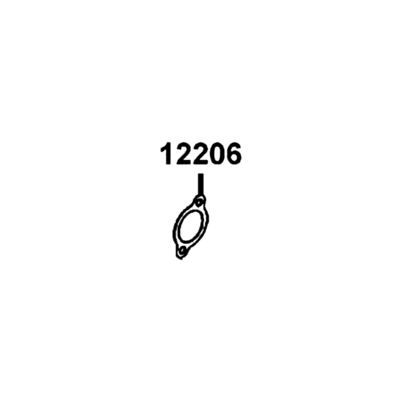 12206-LBA2-E00 GASKET WATER COVER — diagram cutout