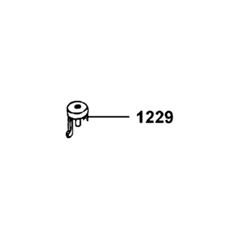 1229-800-7001 SPRING SEAT — diagram cutout