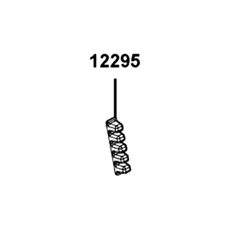 12295-LEC8-E00 RUBBER A INSERT CYLINDER — diagram cutout