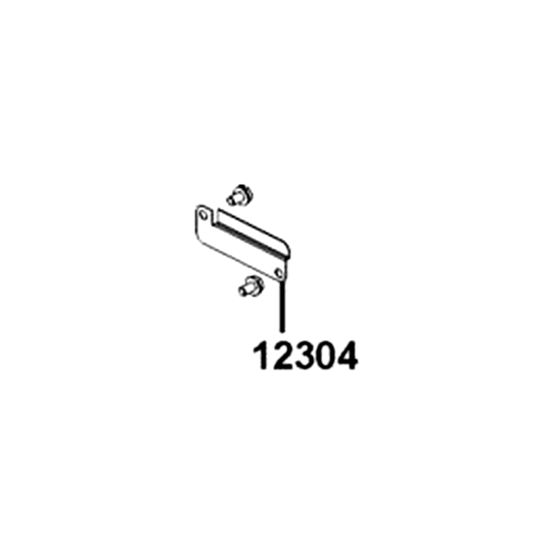 12304-LBA2-E00 PLATE BREATHER SEPARATOR A — diagram cutout