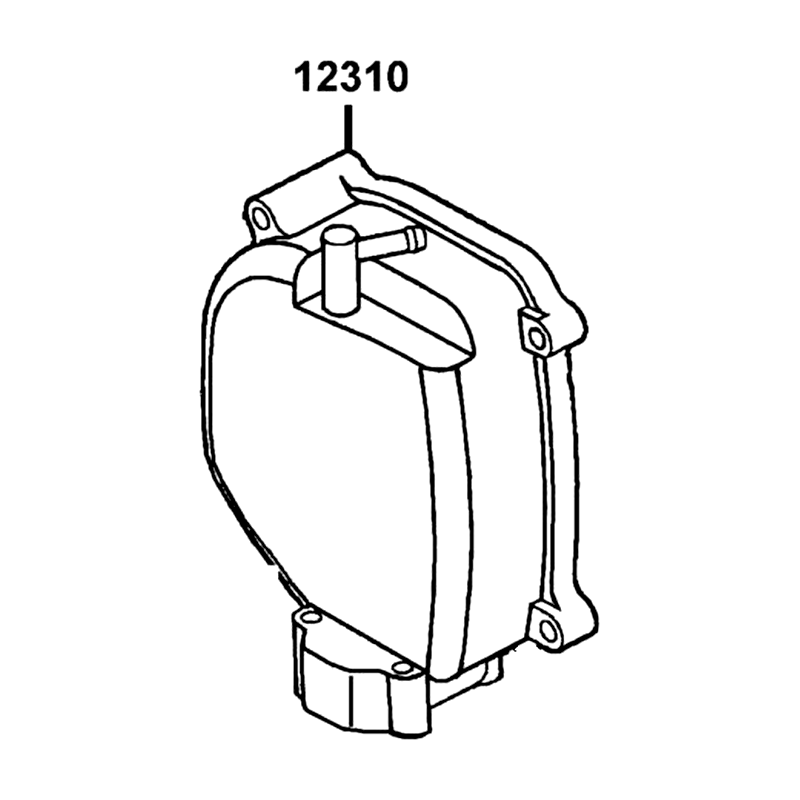 12310-KHC5-C00 COVER COMP HEAD — diagram cutout
