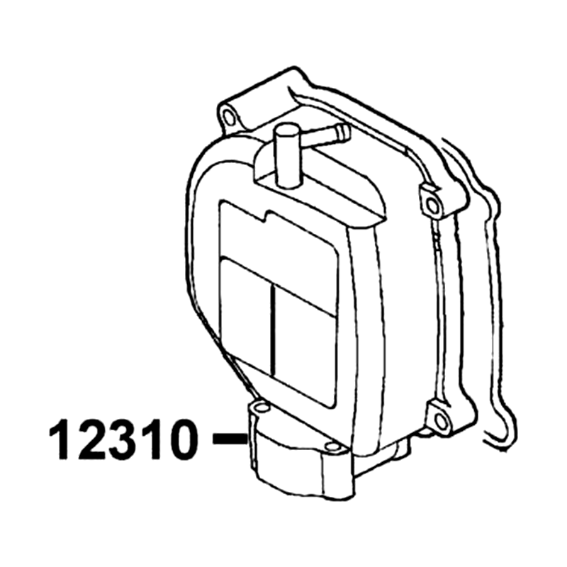 12310-KUDU-C10 COVER COMP HEAD — diagram cutout