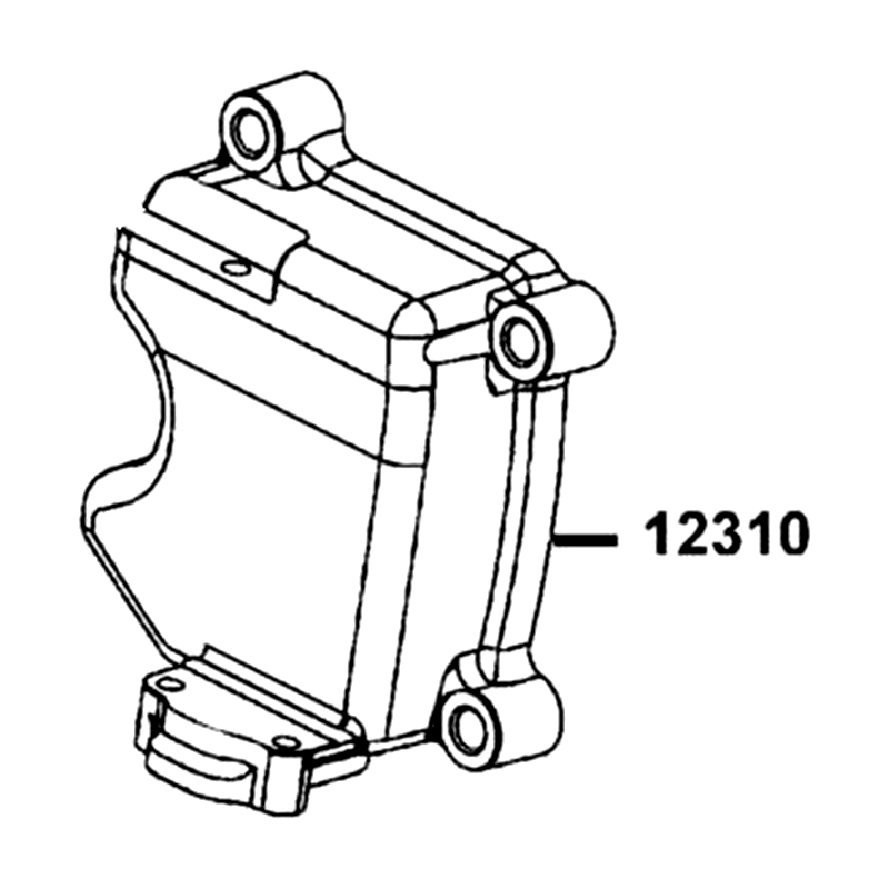 12310-LEA2-900 COVER COMP HEAD — diagram cutout