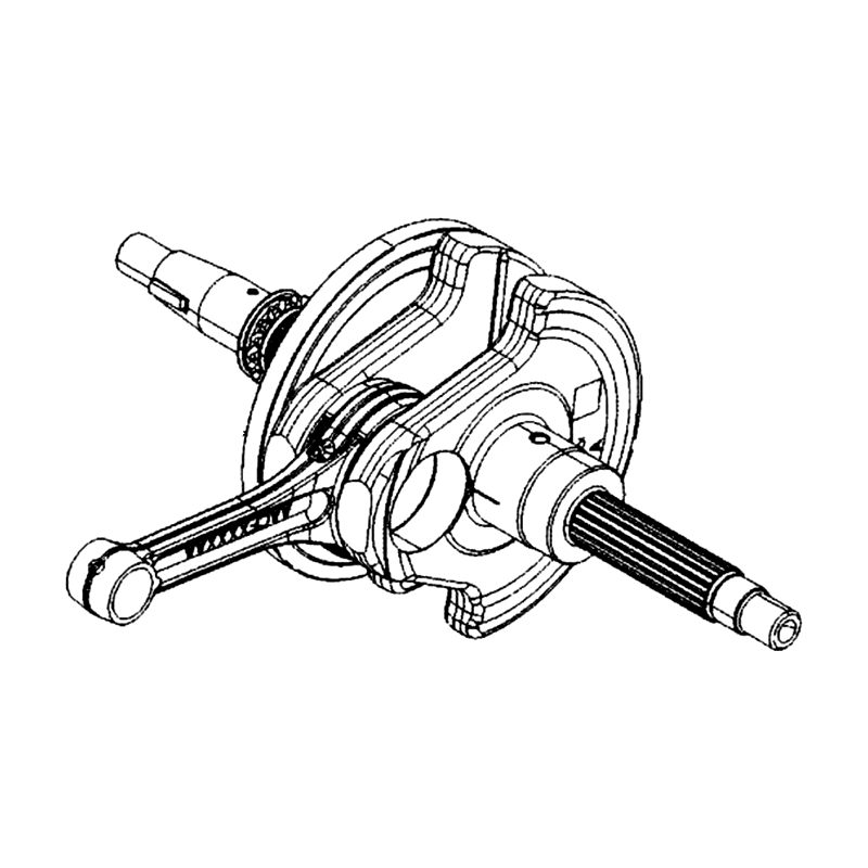 13000-ACD5-E00 CRANK SHAFT COMP — diagram cutout