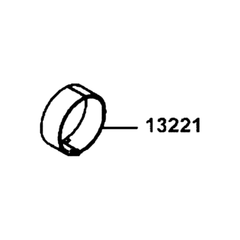 13221-LGC6-E00-B BEARING CONN. ROD/ BLUE — diagram cutout
