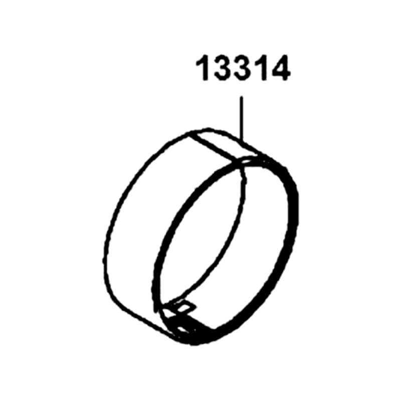13314-LGC6-E00-C BEARING A CRANK SHAFT/RED — diagram cutout