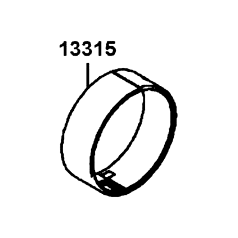 13315-LGC6-E00-D BEARING B CRANK SHAFT/GREEN — diagram cutout