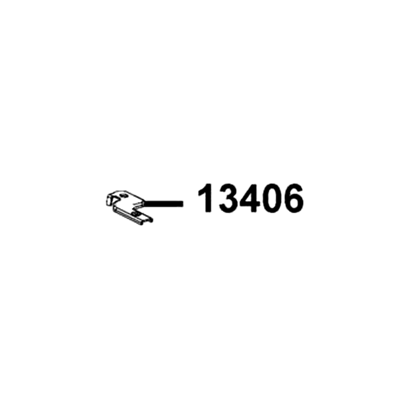 13406-LHJ8-C00 CLAMPER FUEL TUBE — diagram cutout
