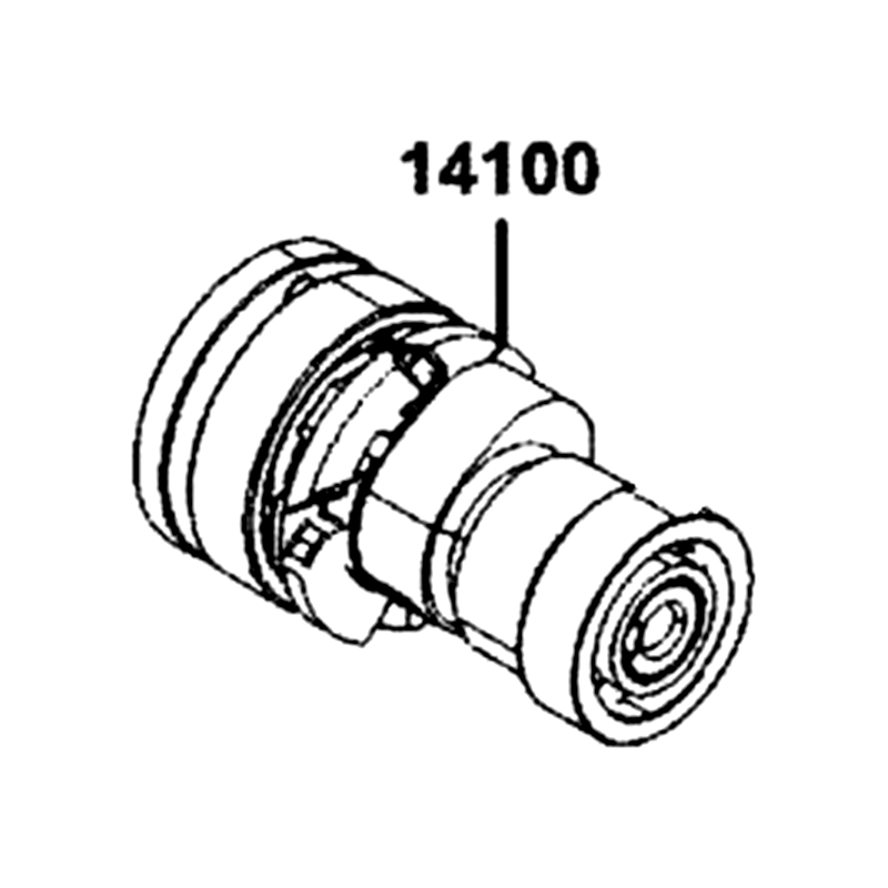 14100-BAA7-E00 SHAFT COMP CAM — diagram cutout
