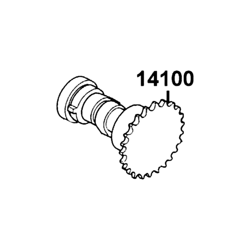 14100-KGBG-C00 SHAFT COMP CAM — diagram cutout