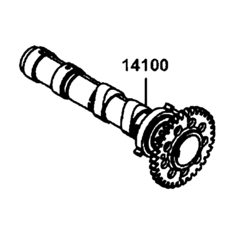 14100-LGC6-E00 CAMSHAFT COMP INLET — diagram cutout