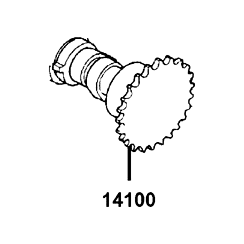 14100-PWA6-900 SHAFT COMP CAM — diagram cutout