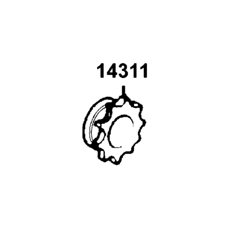 14311-KEC8-900 SPROCKET TIMING — diagram cutout