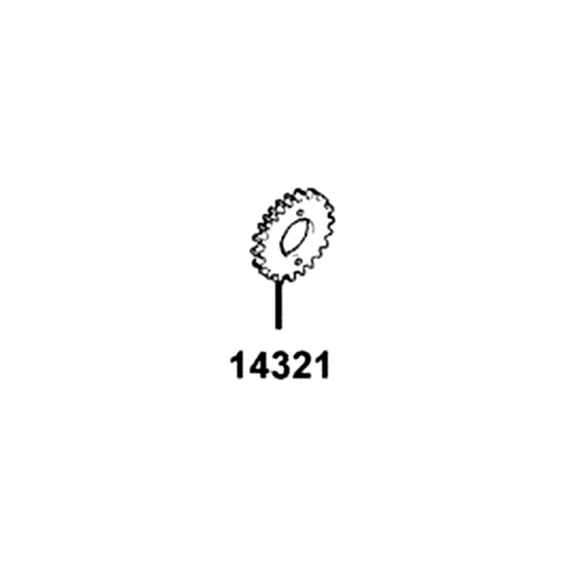 14321-KED9-900 SPROCKET CAMSHAFT — diagram cutout