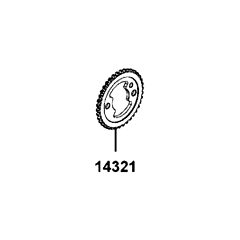 14321-LKM5-E00 SPROCKET CAM SHAFT — diagram cutout