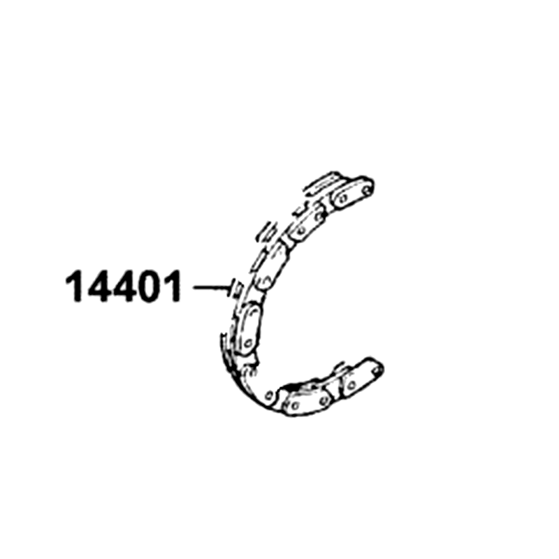 14401-LFA7-E00 CHAIN,CAM — diagram cutout