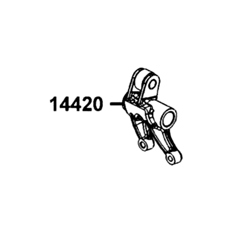 14420-LEA7-E00 ARM COMP EXH VALVE ROCKER — diagram cutout