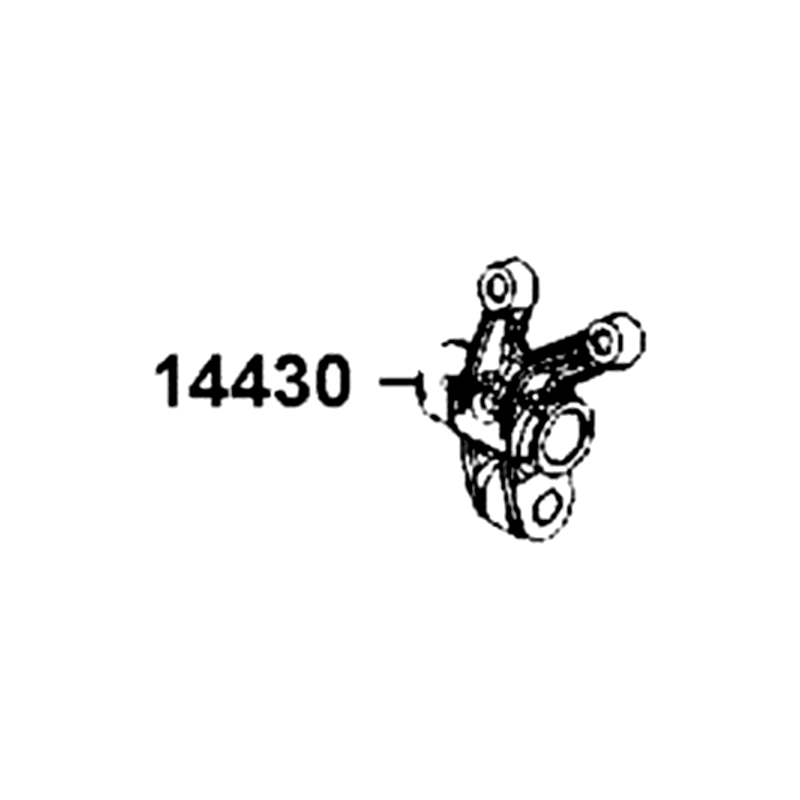 14430-ACD5-E00 ARM COMP. IN VALVE ROCKER — diagram cutout