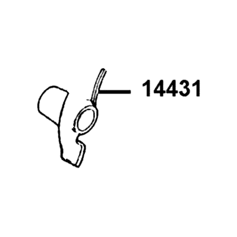 14431-KGBG-900 ARM VALVE ROCKER — diagram cutout