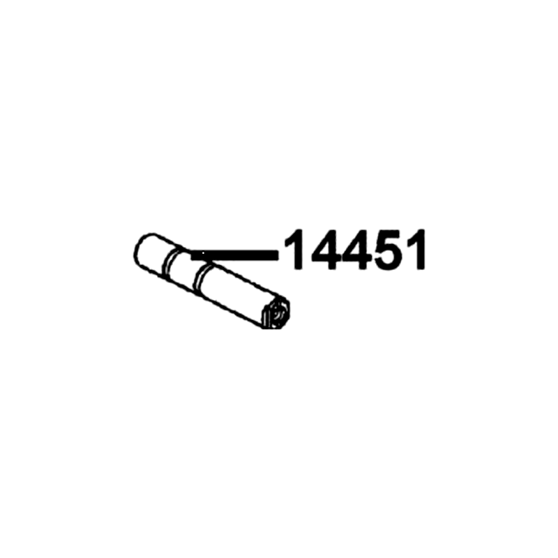 14451-LCA4-E00 SHAFT IN ROCLER ARM — diagram cutout