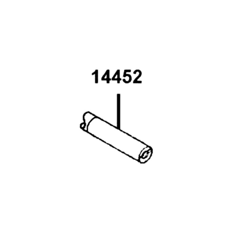 14452-GFY6-901 SHAFT EXH ROCKER ARM — diagram cutout