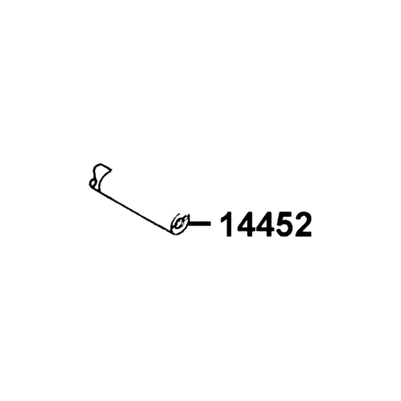 14452-KGBG-W10 SHAFT EXH ROCKER ARM — diagram cutout
