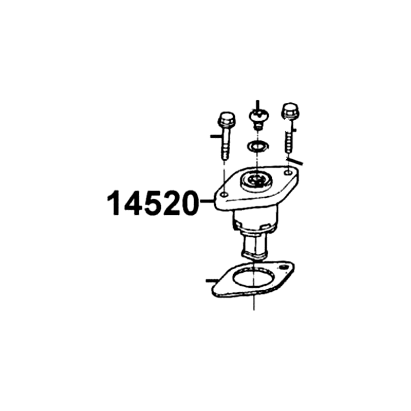 14520-LFA7-C00 LIFTER ASSY TENSIONER — diagram cutout