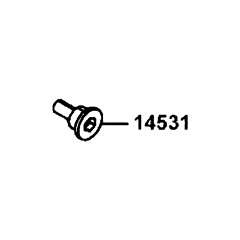 14531-KHE7-900 PIVOT CAM CHAIN TENSIONER — diagram cutout