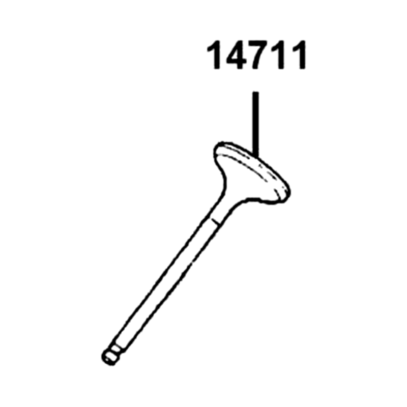 14711-KGBG-900 VALVE INLET — diagram cutout
