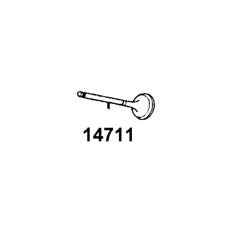 14711-KGBG-C0A VALVE INLET — diagram cutout