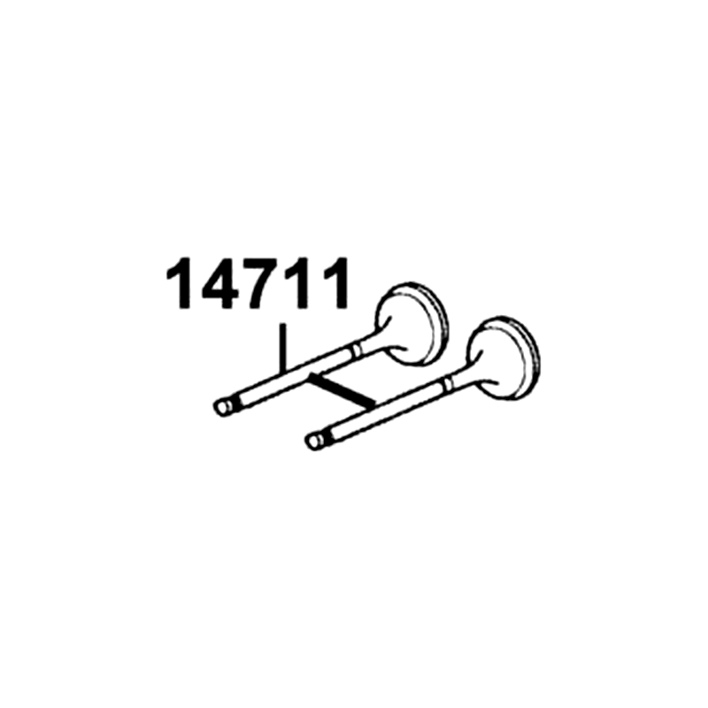 14711-LFE2-C0B VALVE INLET — diagram cutout