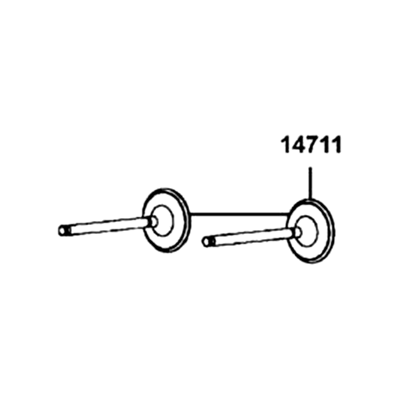 14711-LKM5-E00 VALVE. INLET — diagram cutout
