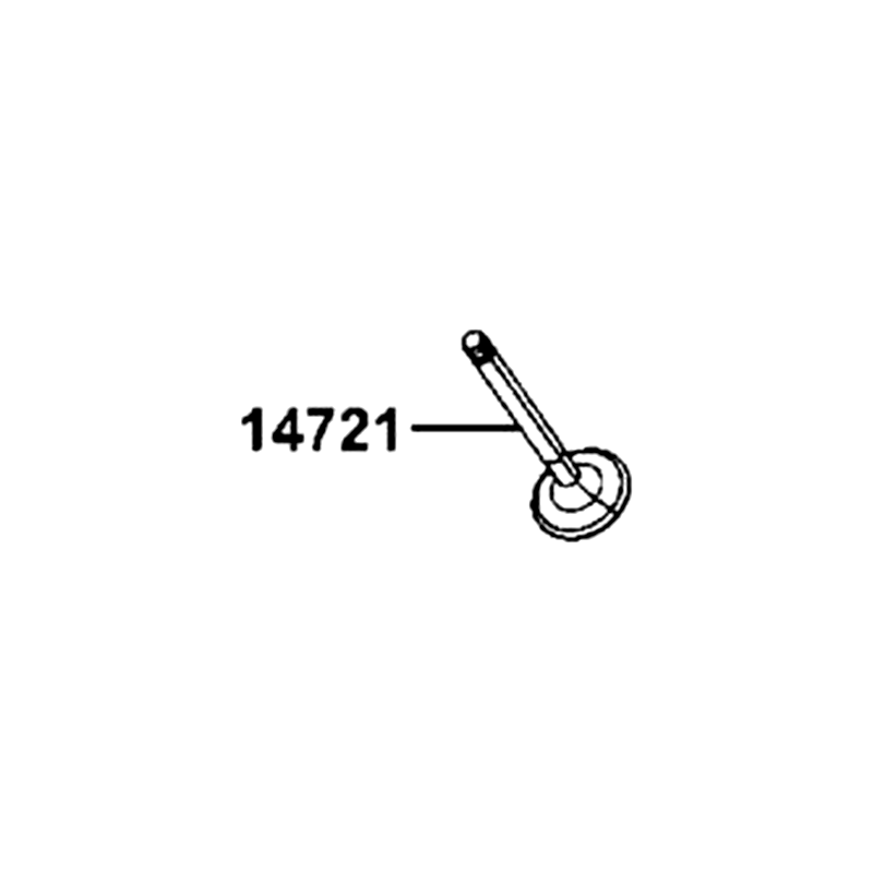 14721-4G37-0001 VALVE EXHAUST — diagram cutout
