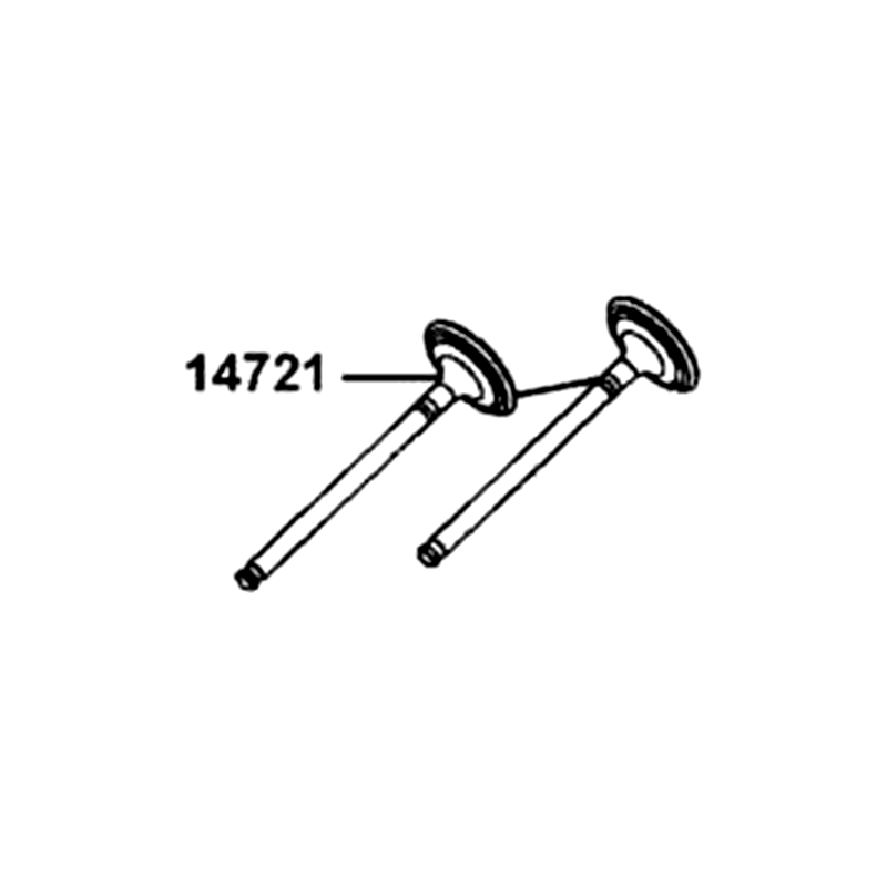14721-LKM5-E00 VALVE. EXHAUST — diagram cutout