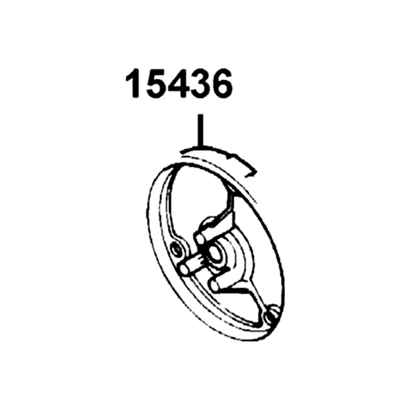 15436-1G07-001 CAP OIL FILTER ROTOR — diagram cutout
