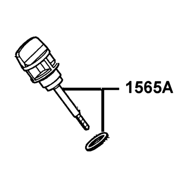 1565A-KUDU-W10 GAUGE OIL LEVEL ASSY — diagram cutout