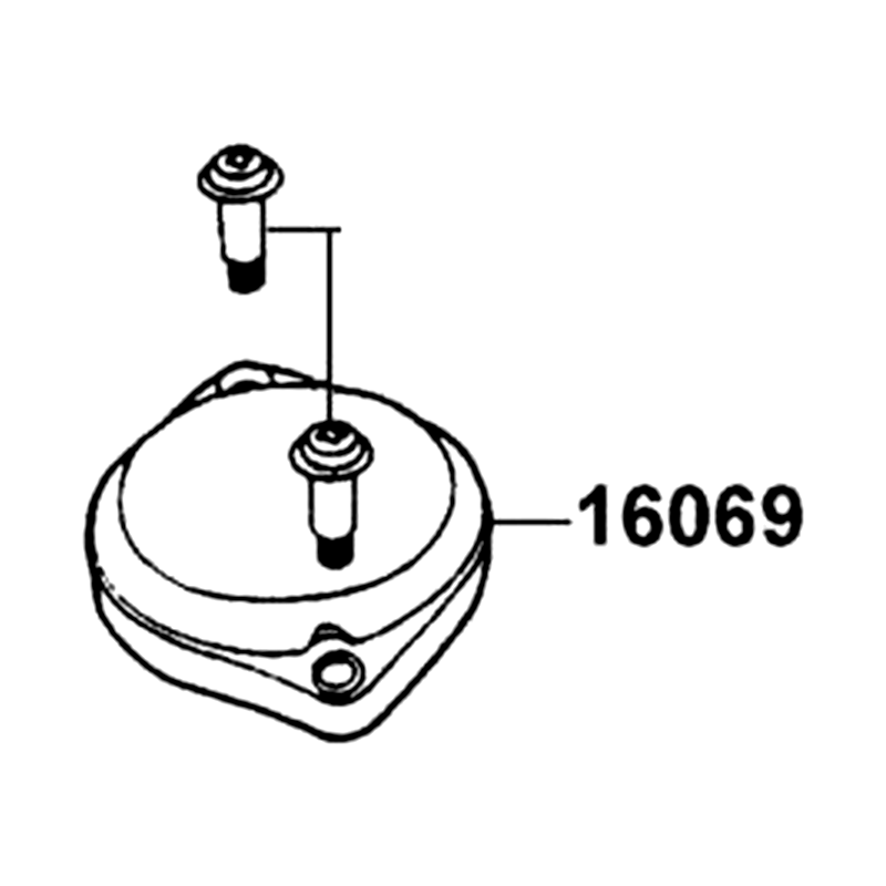 16069-KGC5-900 COVER PISTON VALVE DIAPHRAGM — diagram cutout