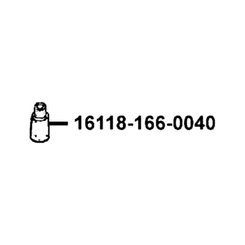 16118-166-0040 CABLE SEALING CAP — diagram cutout