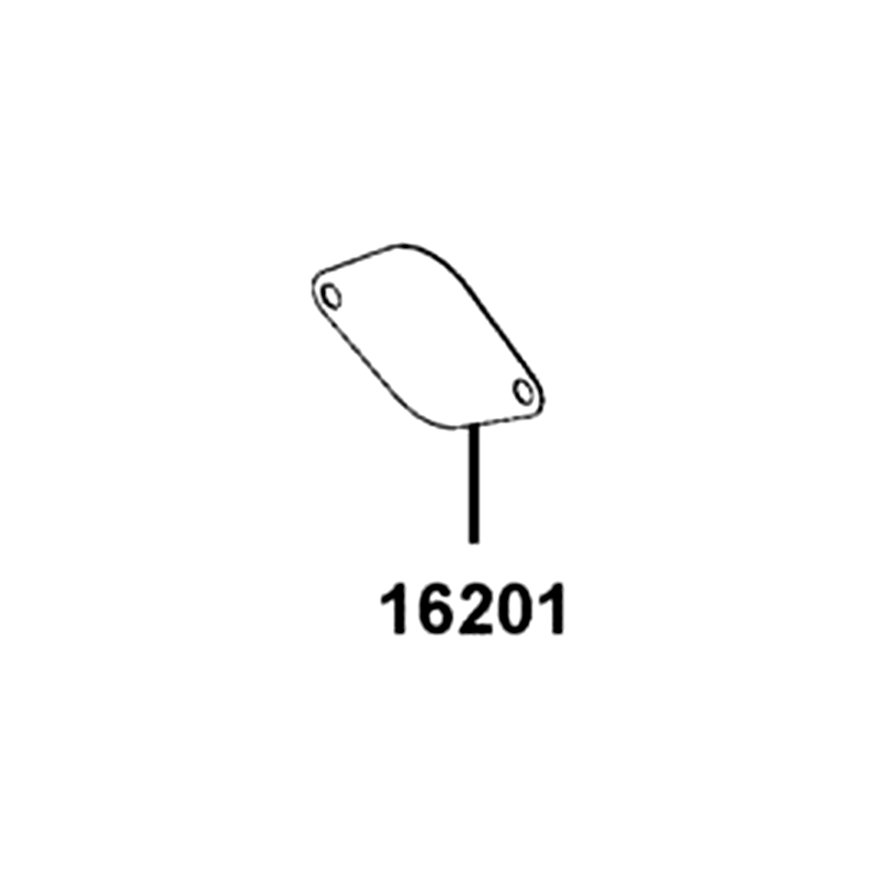 16201-LGM5-900 GASKET CARB INSULATOR — diagram cutout