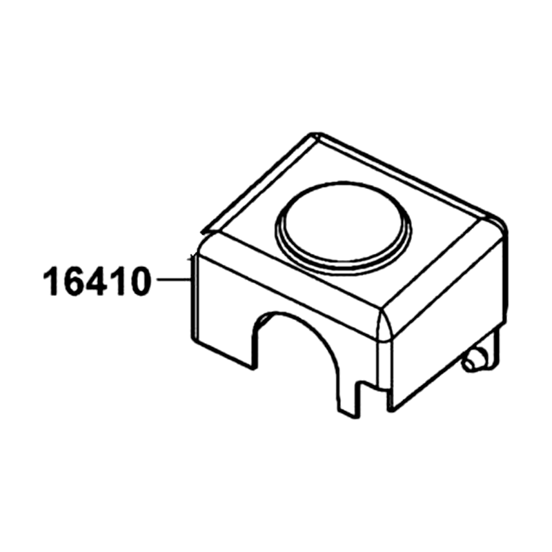 16410-KGBG-E00 RUBBER COVER CARB ASSY — diagram cutout
