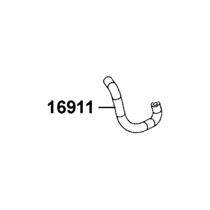 16911-LCA4-M01 TUBE ASSY FUEL — diagram cutout